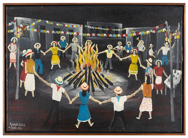 Work by Agostinho Batista de Freitas