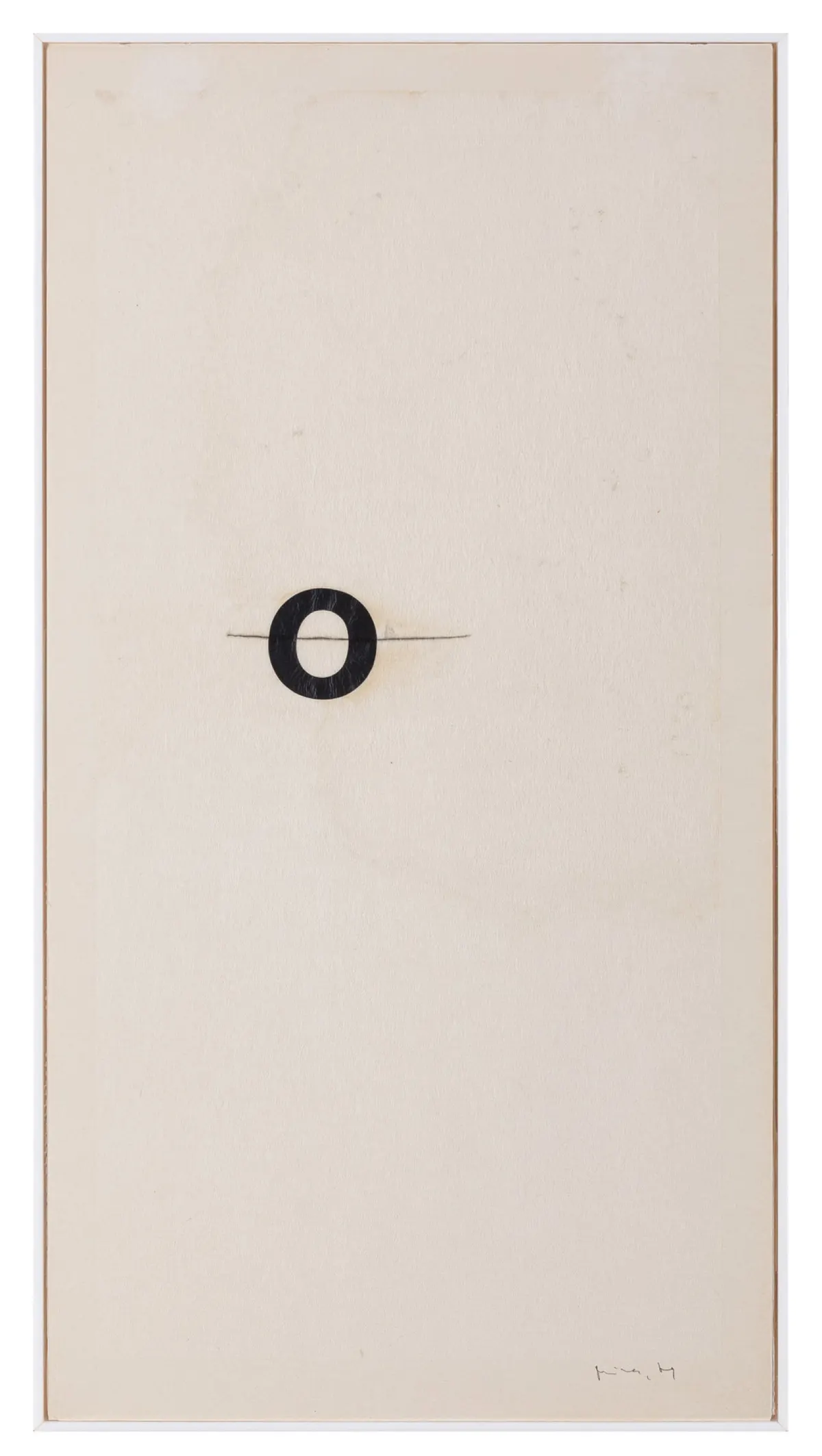 Work by Mira Schendel