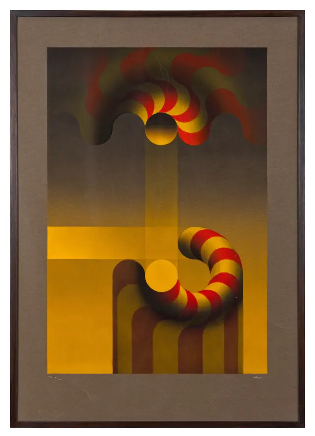 Work by Julio Le Parc