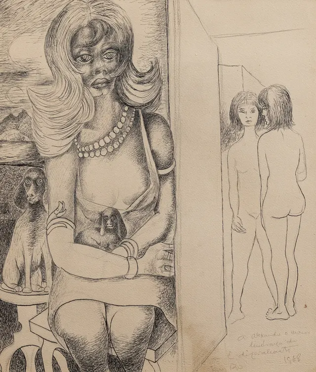 Work by Emiliano Di Cavalcanti