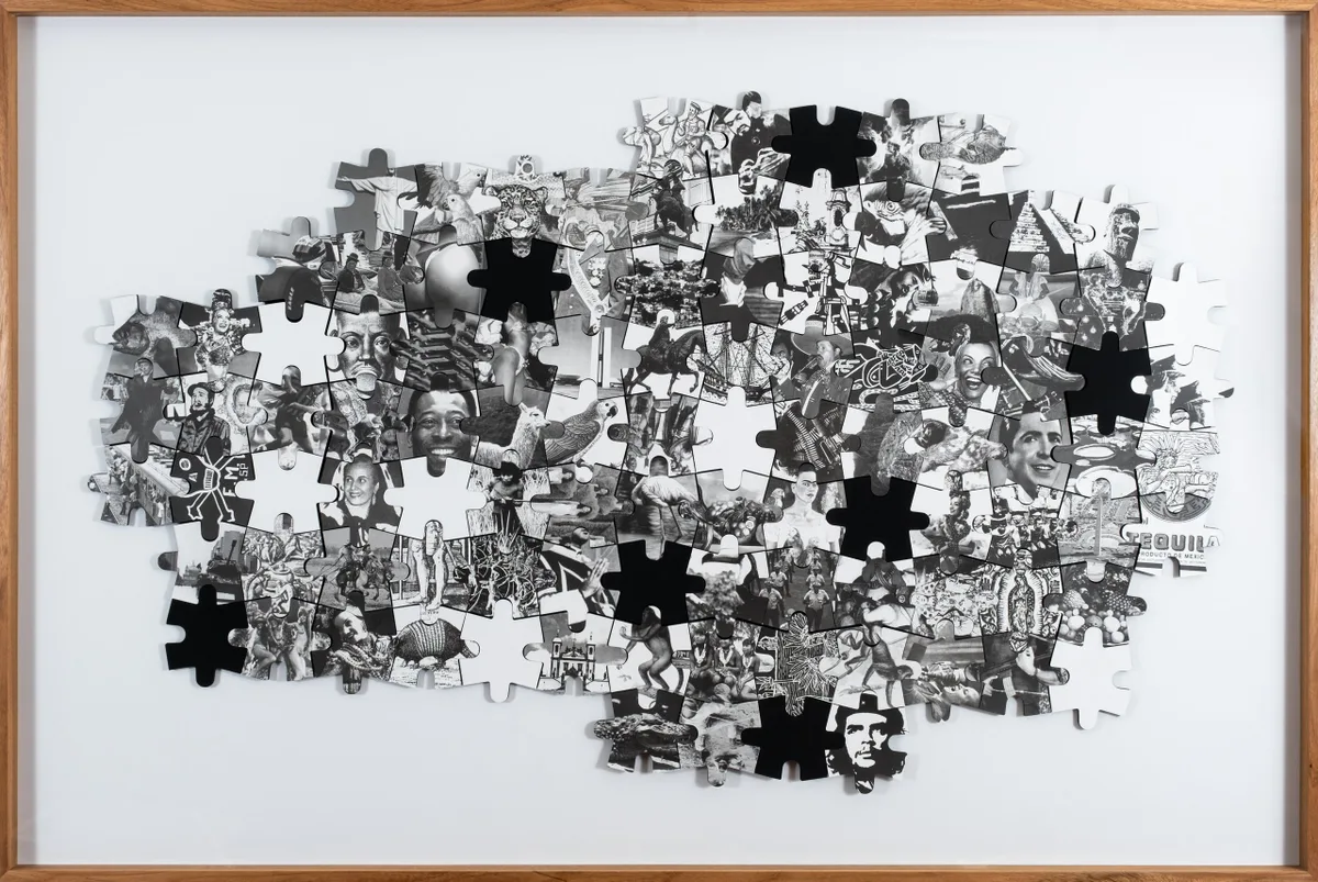 To be continued... (Latin America Puzzel) — Regina Silveira