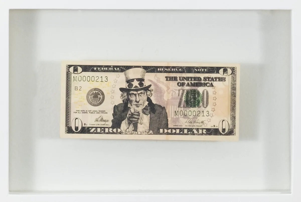 Zero Dolar — Cildo Meireles