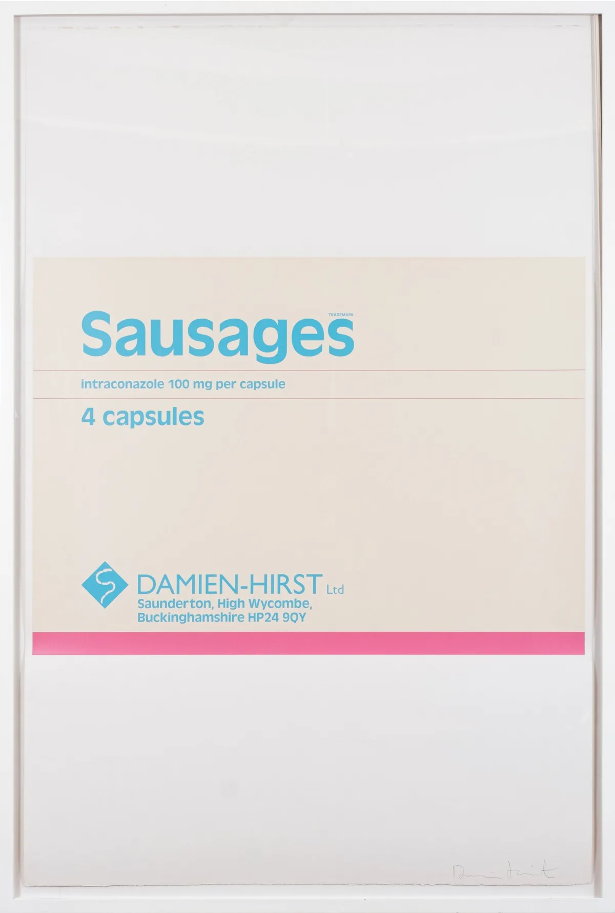 The Last Supper - Sausages — Damien Hirst