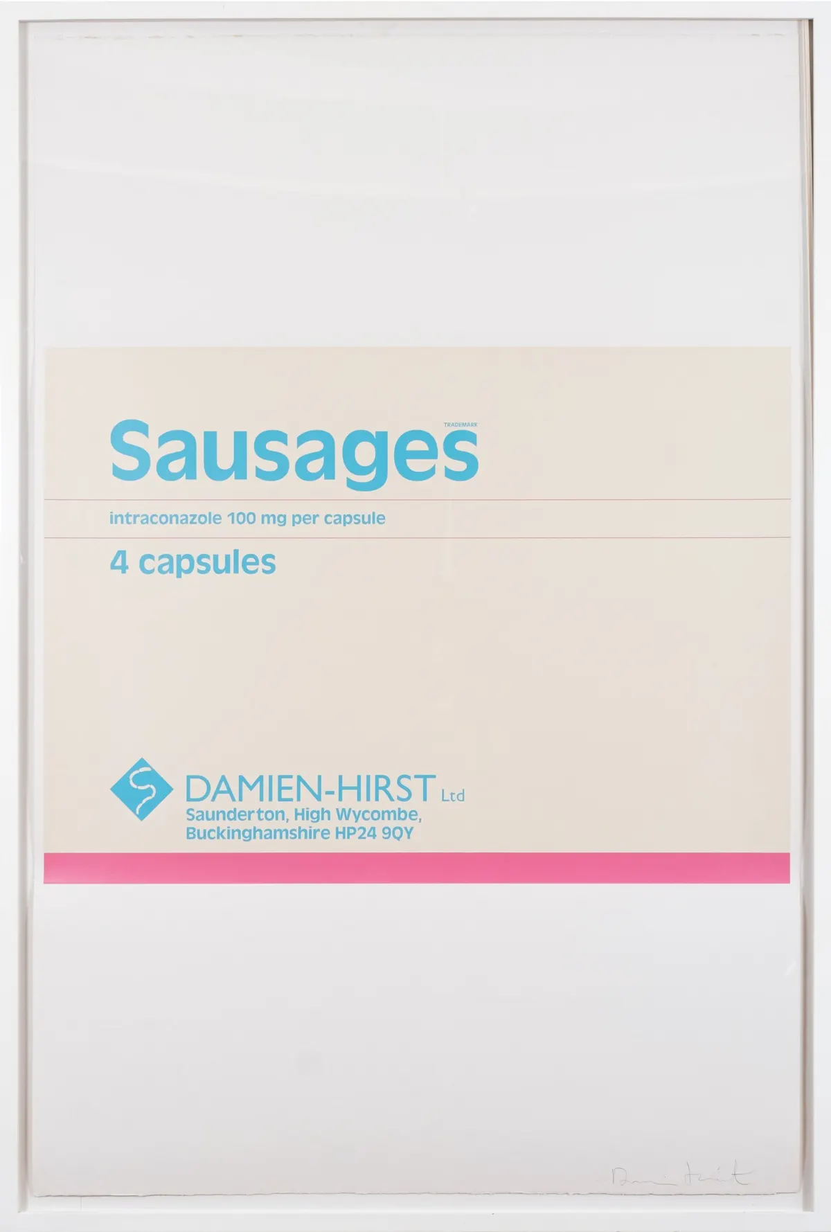 Work by Damien Hirst