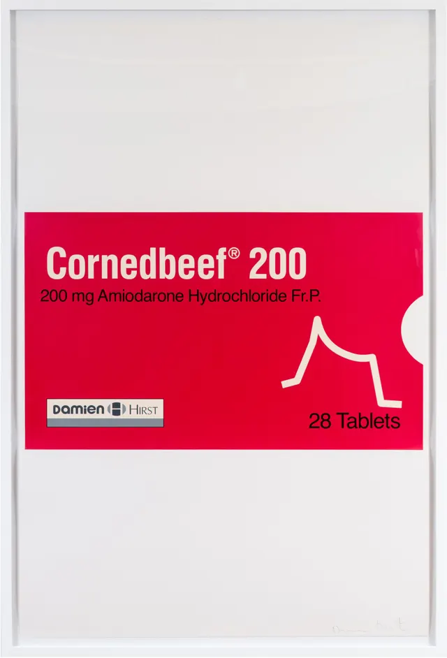 Work by Damien Hirst