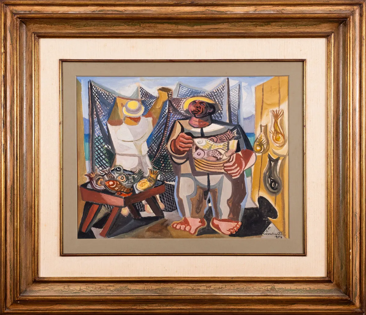 Pescadores, 1956 — Emiliano Di Cavalcanti