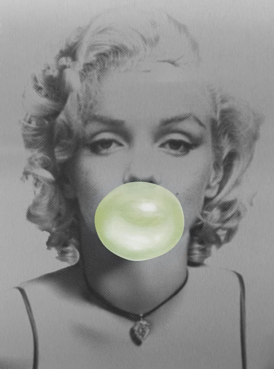 Marlyn Blow Me - Green, 2017 — Dan Pearce