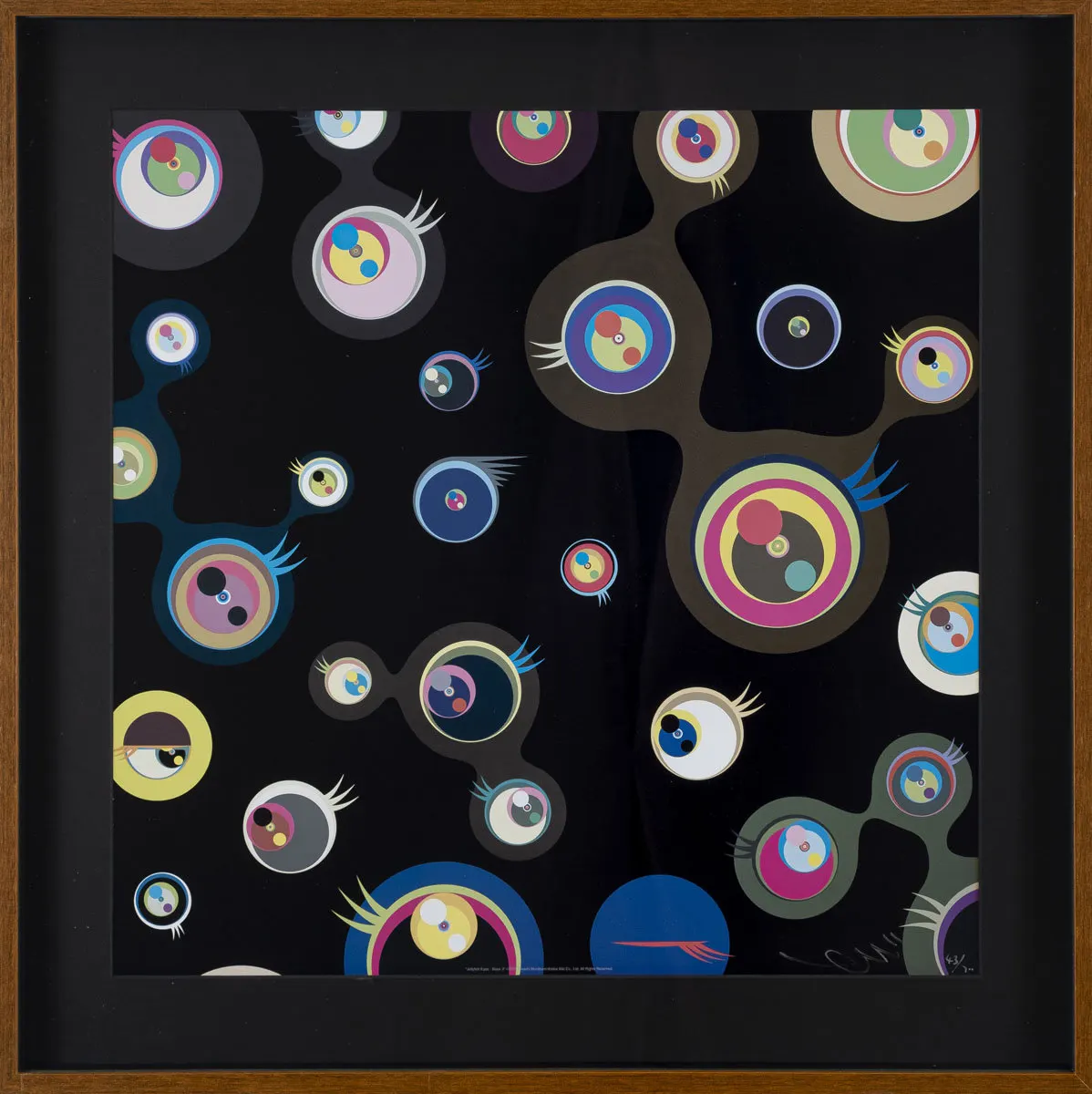 Jellyfish Eyes - Black 3, 2004 — Takashi Murakami