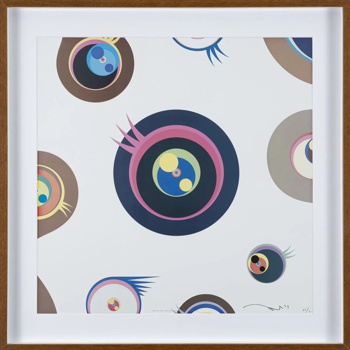 Jellyfish Eyes - White 1, 2006 — Takashi Murakami
