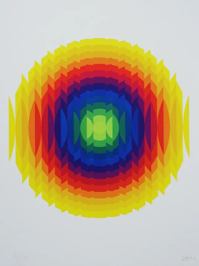 Work by Julio Le Parc
