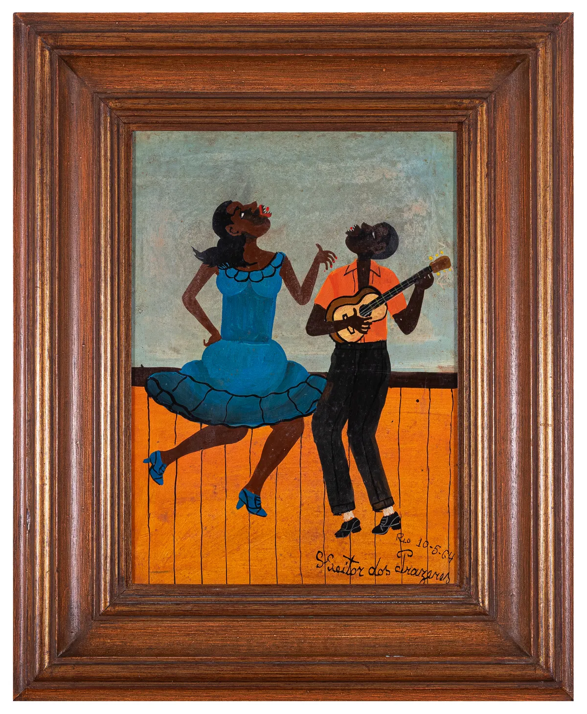 Músico e dançarina, 1964 — Heitor dos Prazeres