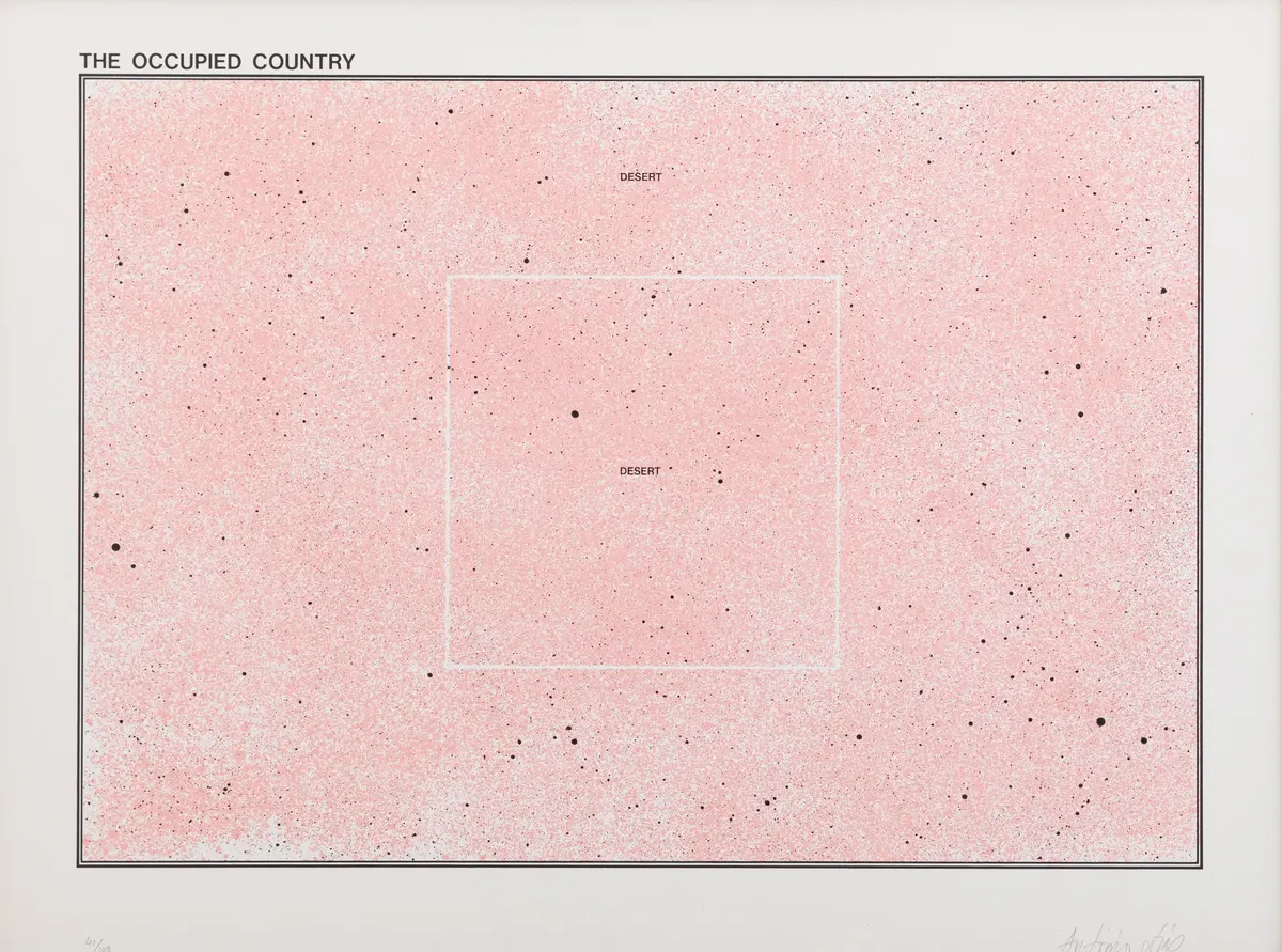 The occupied country Déc., 1970 — Antônio Dias