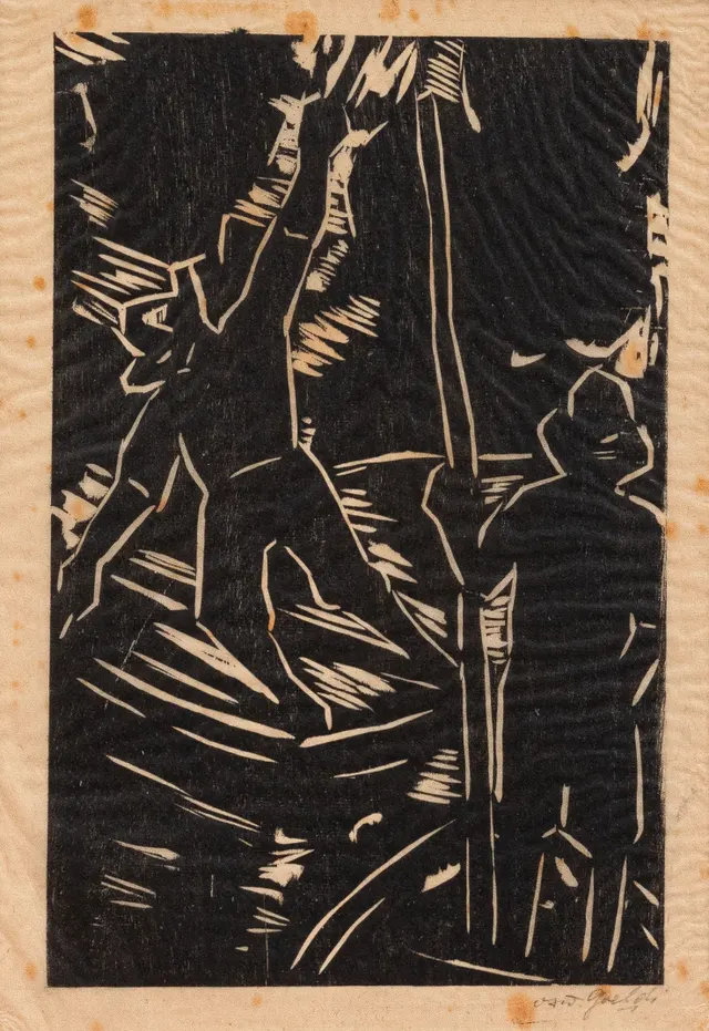 Work by Oswaldo Goeldi