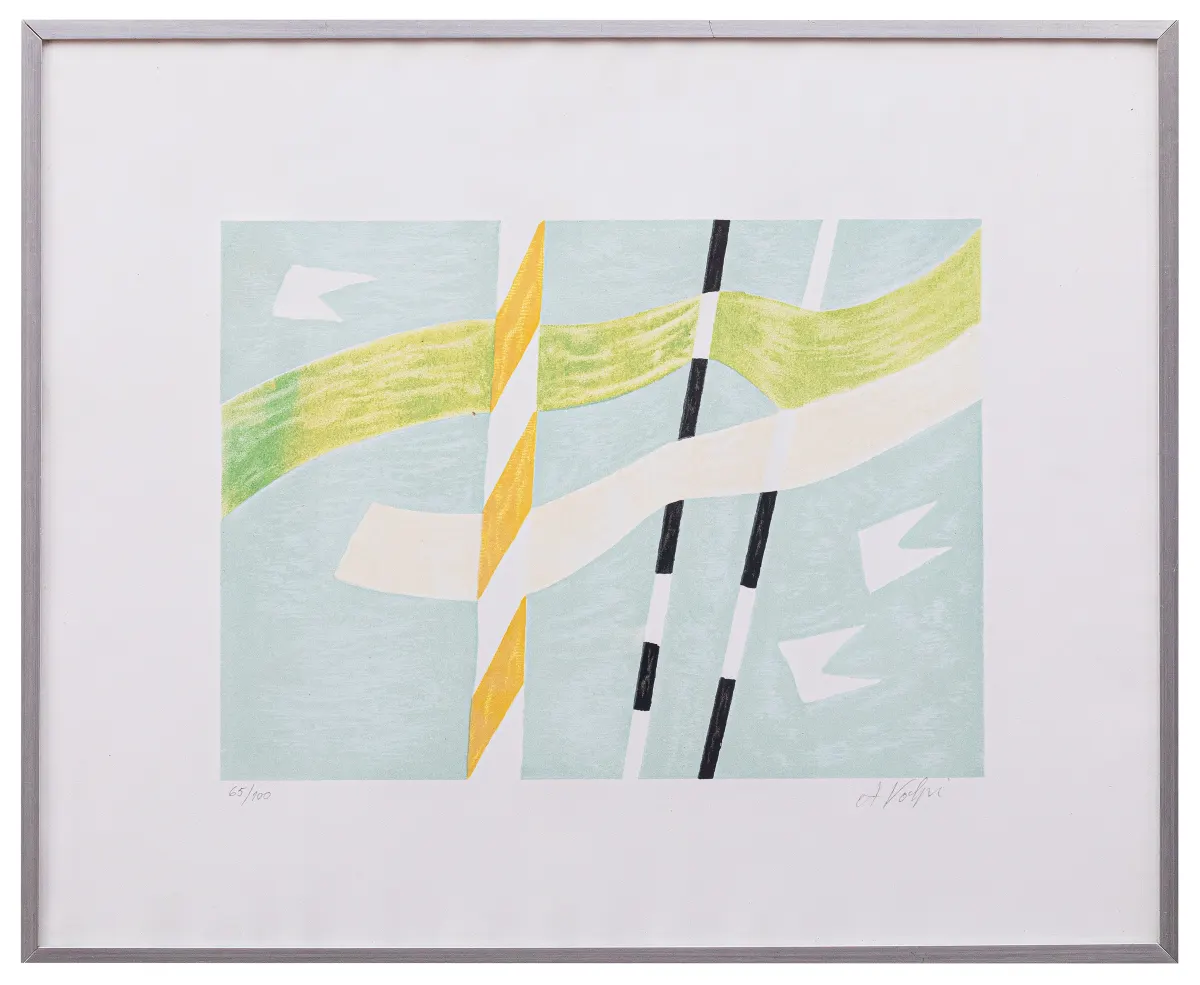 Work by Alfredo Volpi