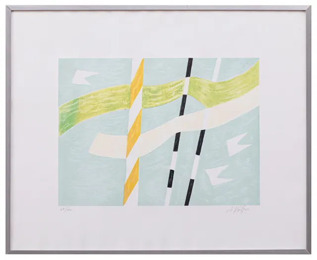 Work by Alfredo Volpi