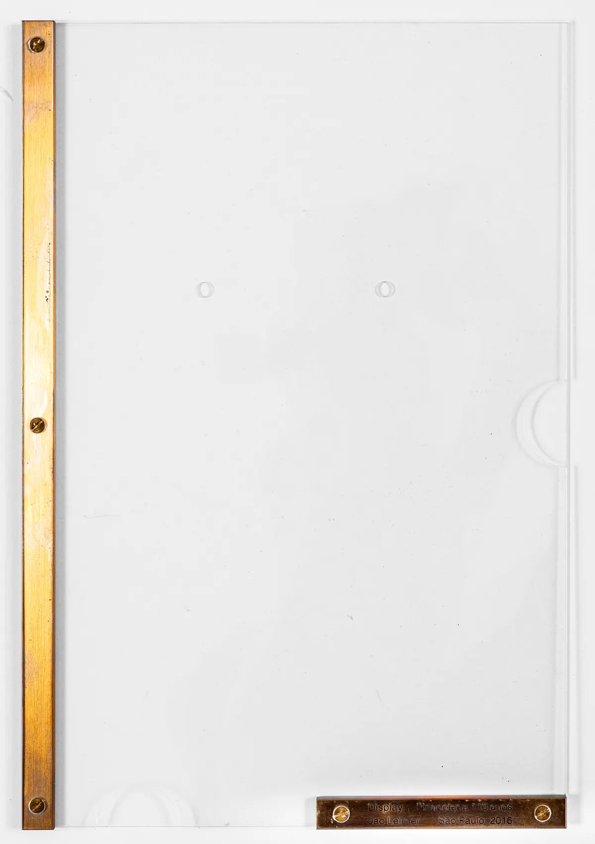 Display (Pinacoteca 110 anos), 2016 — Jac Leirner