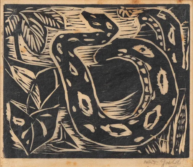 Work by Oswaldo Goeldi