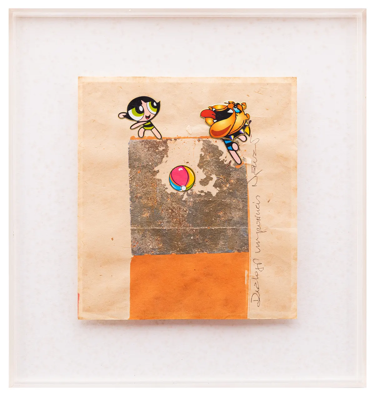 Work by Nelson Leirner