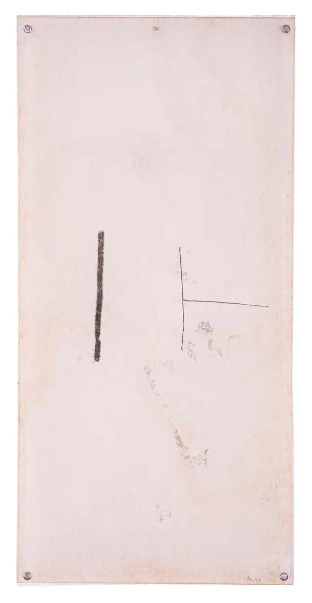 Work by Mira Schendel