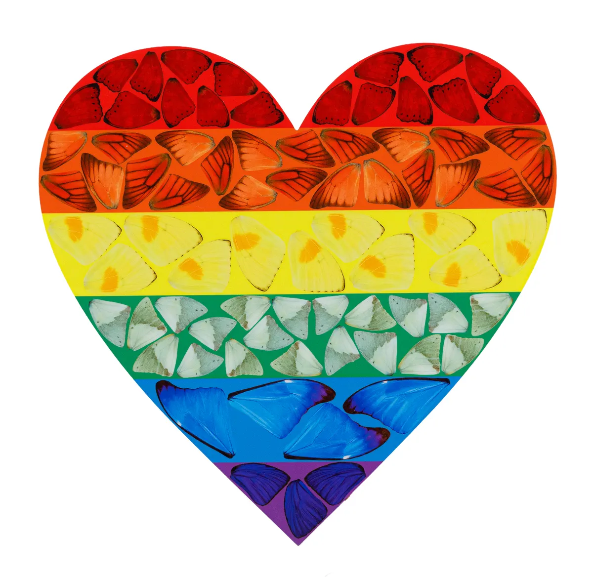 Butterfly Heart (small), 2020 — Damien Hirst