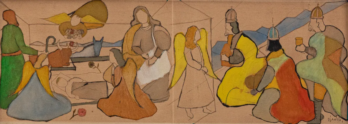 Presépio (estudo), 1962 — Djanira da Motta e Silva