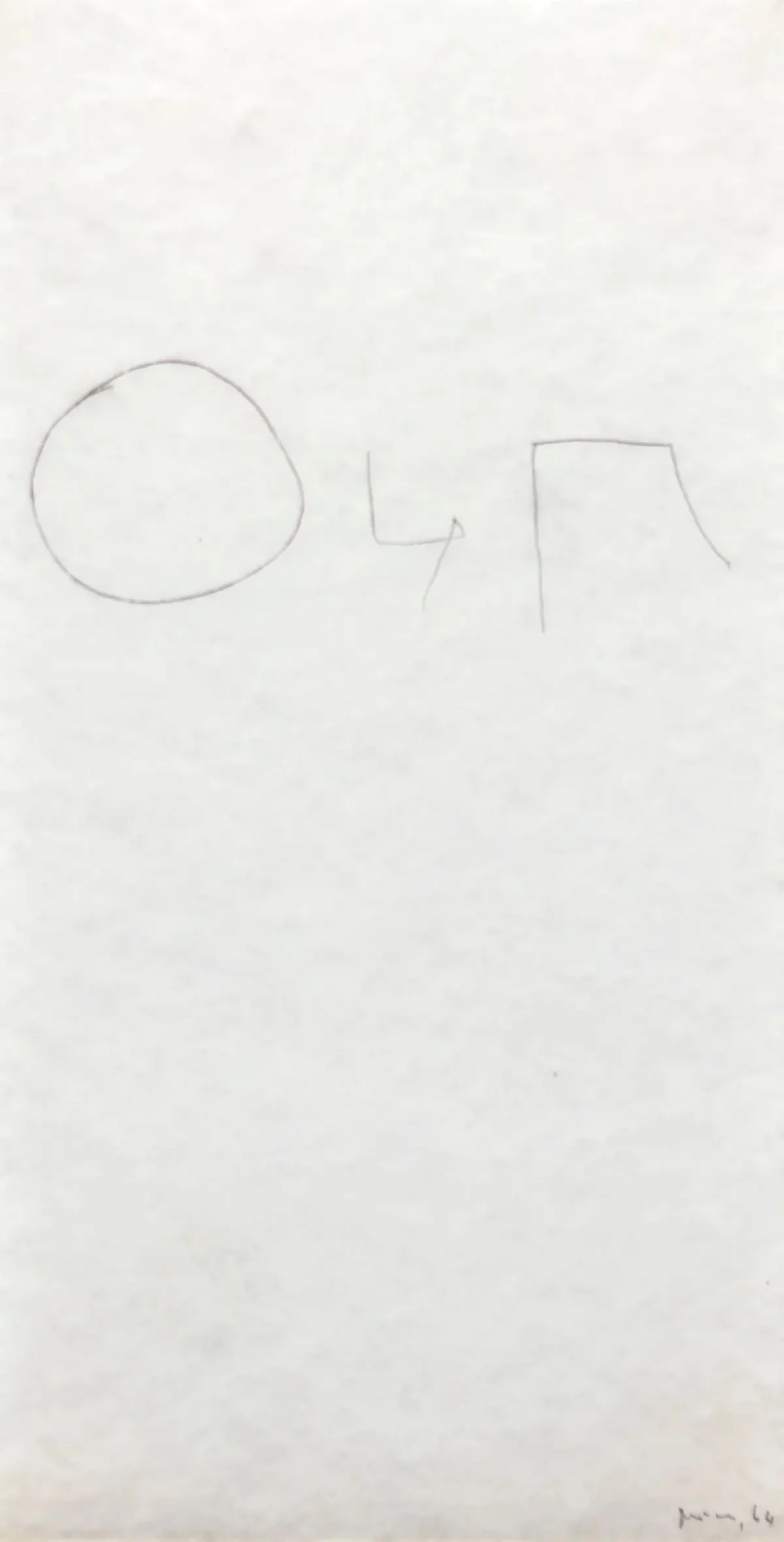 Sem Título, 1964 — Mira Schendel