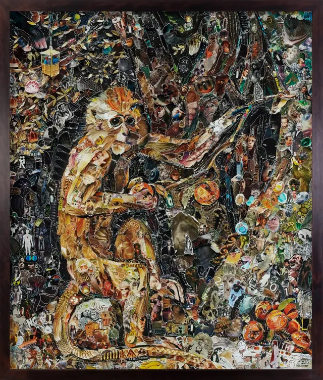 Work by Vik Muniz