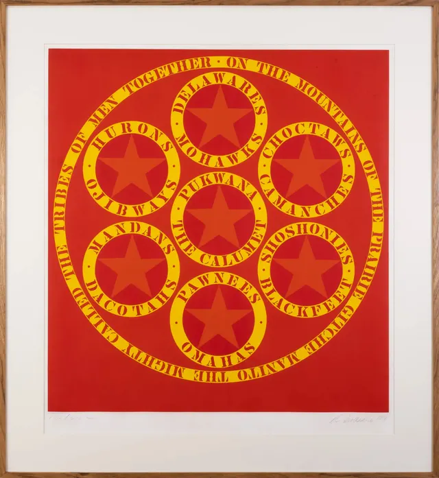 Work by Robert Indiana