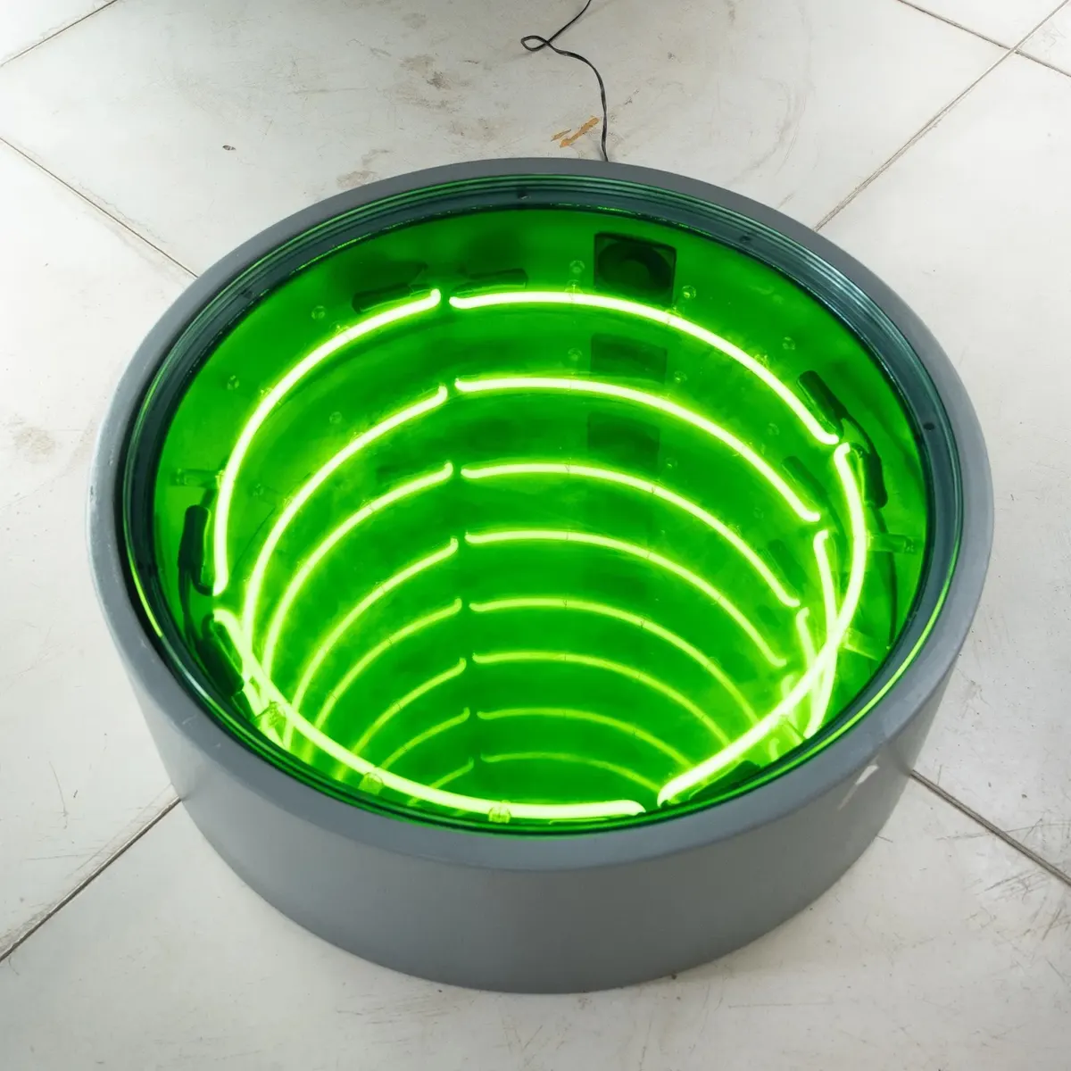 Manhole (Green), 2011 — Iván Navarro