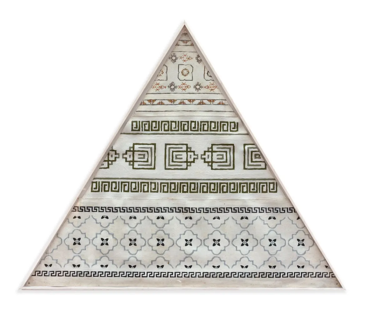 Pirãmide, 1984 — Leda Catunda
