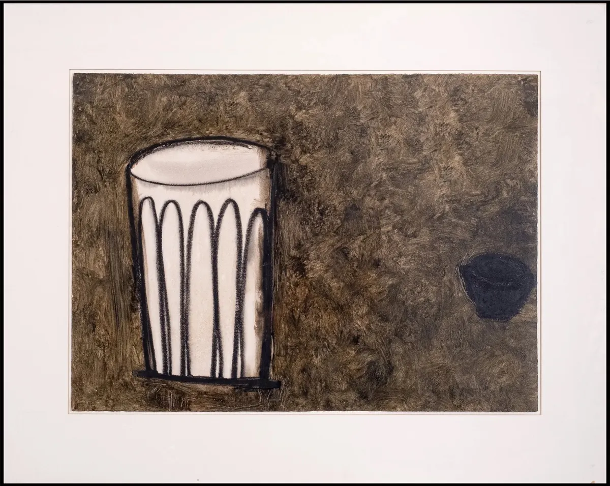 Work by Mira Schendel