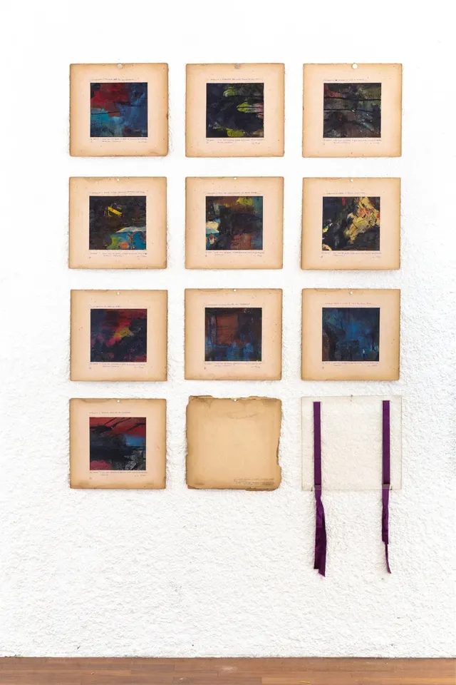 Work by Nelson Leirner