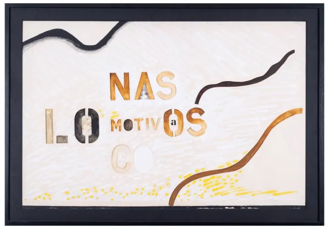 Work by Rubens Gerchman