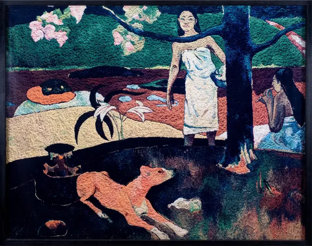 Work by Vik Muniz
