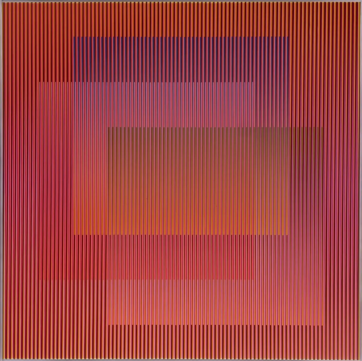 Physichromie 1598, 2009 — Carlos Cruz-Díez