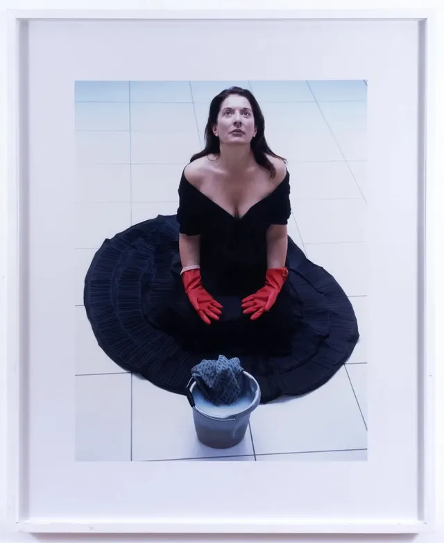 Work by Marina Abramovic