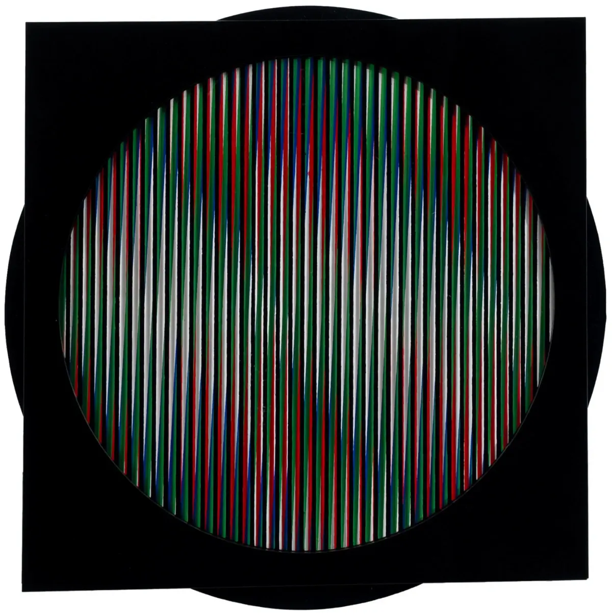 Chromointerférence Manipulable, 1989 — Carlos Cruz-Díez