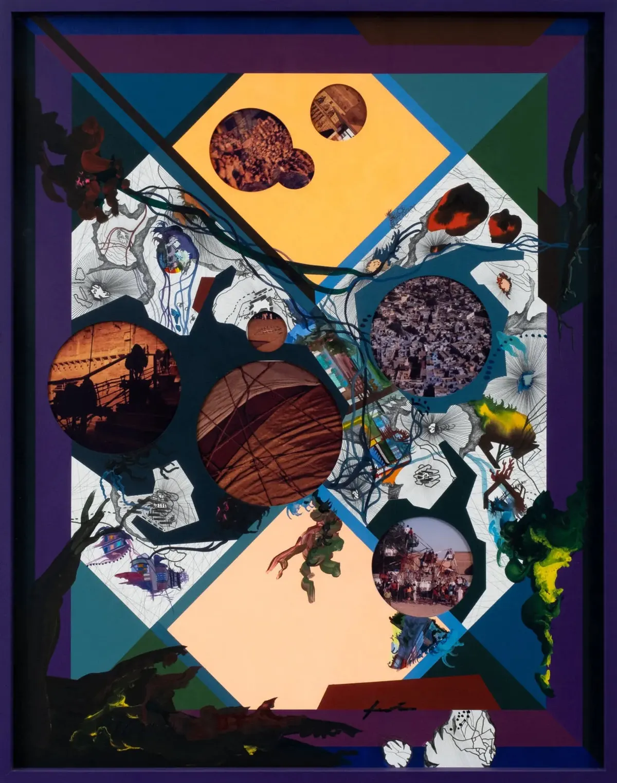My Browm Carpet, 2011 — Franz Ackermann