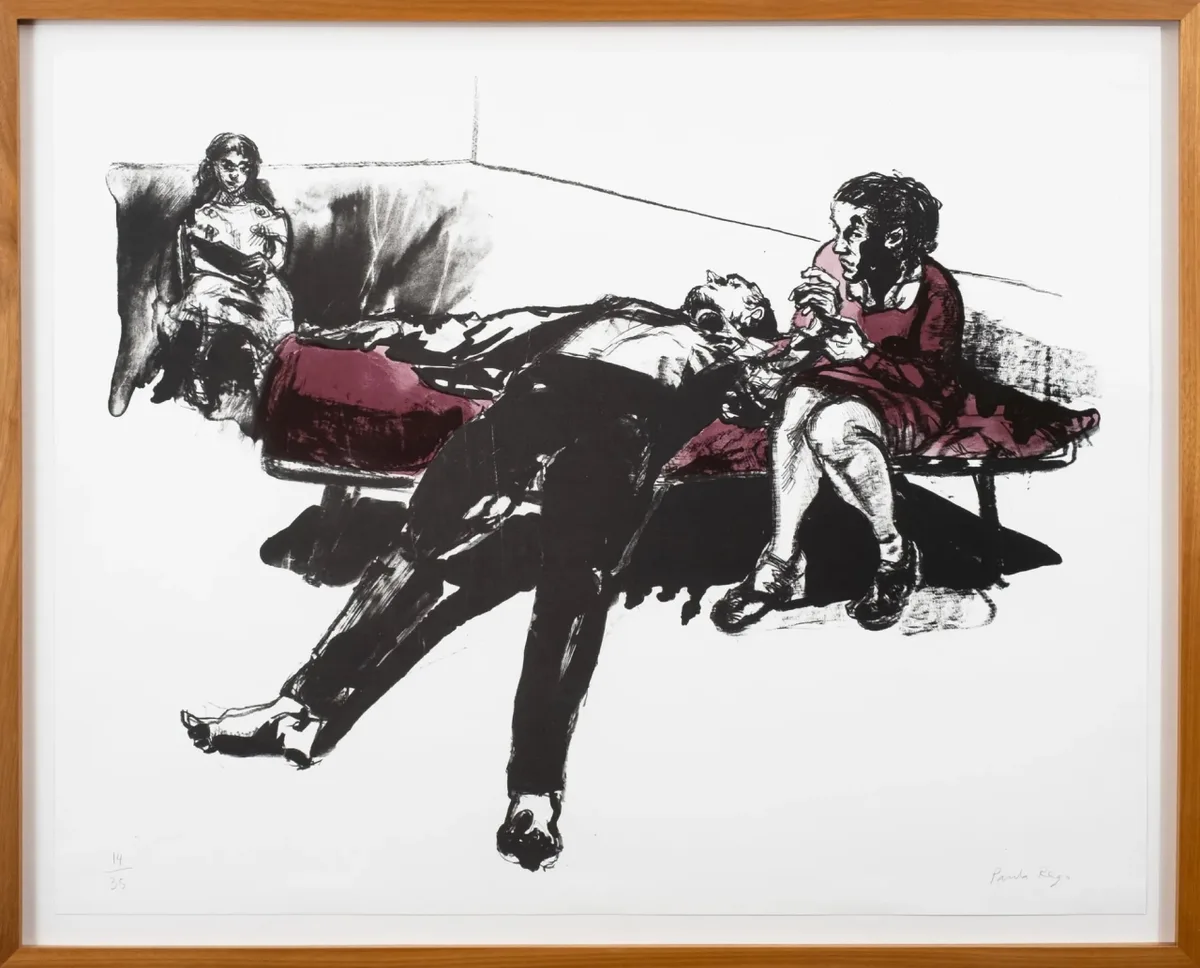 Devotion, da série O Vinho — Paula Rego
