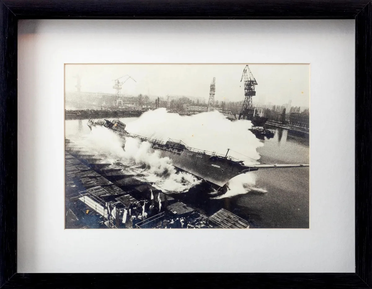 Estaleiro naval, Gdansk, Polônia — Sebastião Salgado