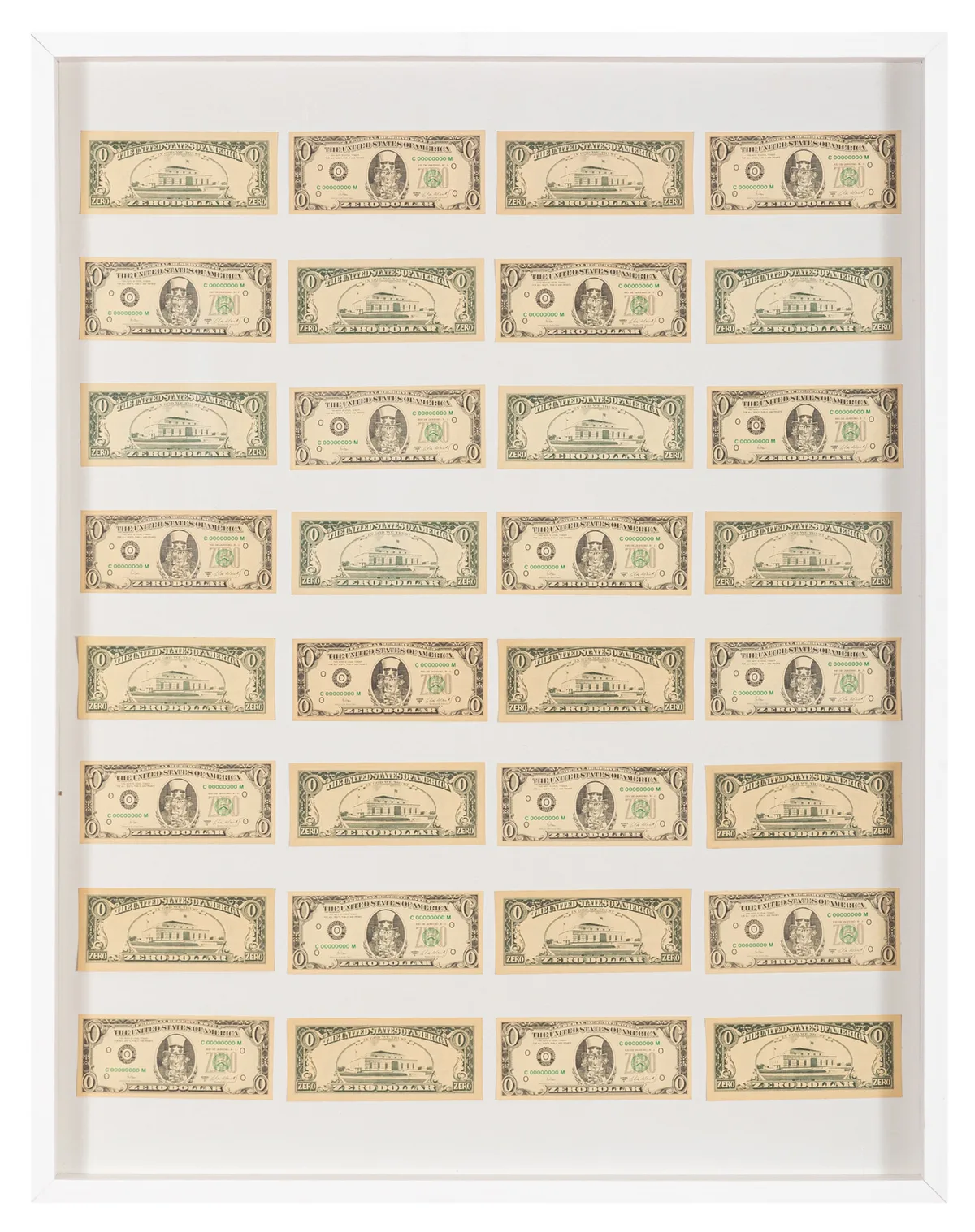Zero Dolar — Cildo Meireles