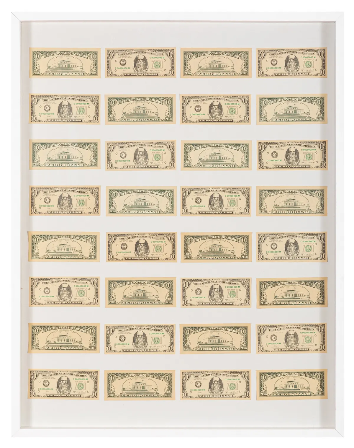 Zero Dolar, 1984 — Cildo Meireles