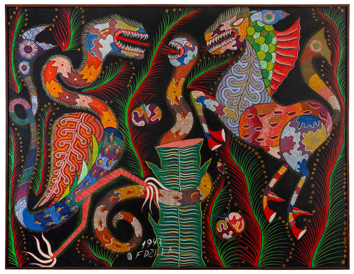 Animais fantásticos, 1973 — Chico da Silva